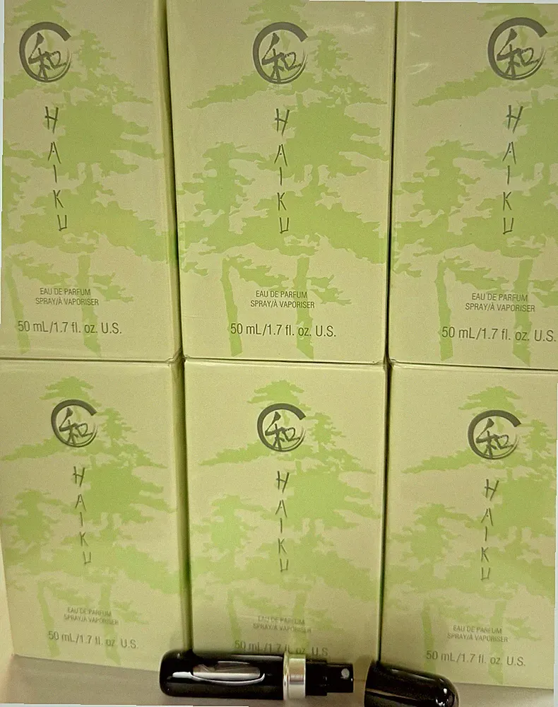 6-Avon Haiku Eau De Perfume Spray 1.7 Fl. Oz/FREE TRAVEL SPRAY