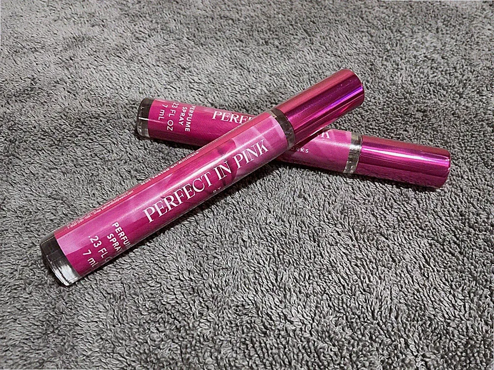 Bath & Body Works “Perfect In Pink” Mini Perfume Spray Travel Sz .23 FL oz. 2pk