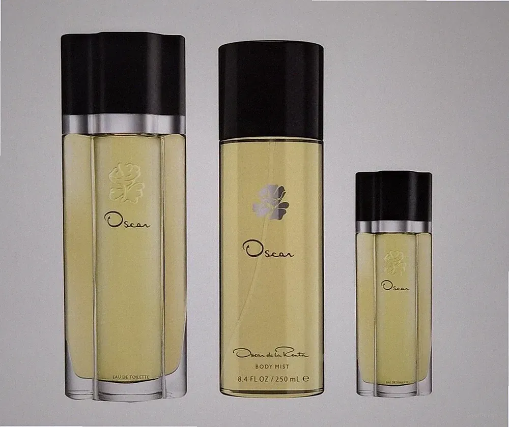 Oscar de la Renta For Women 3pc Perfume Gift Set 3.4oz EDT 0.5oz EDT 8.4oz Mist